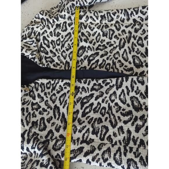 Liu Jo Milano Woman Animal Print Coat size 40 - Picture 9 of 12
